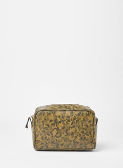 Buy Camo Print Wash Bag Multicolour in UAE