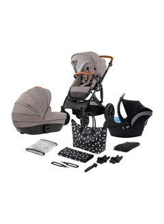 Buy 3 In 1 Prime 20' Stroller With Accessories - Beige in UAE