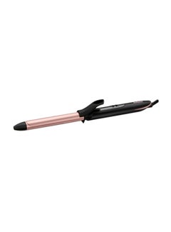 Buy Rose Quartz 19Mm Curling Tong Advanced Ceramics Ultra-Fast Heat Up Hair Curling Iron Non Ionic 2.5M Swivel Cord 6 Heat Settings From 160°C-210°C With Auto Shut Off - C450SDE, Rose Gold Black/Pink in UAE