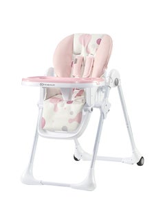 Buy Yummy High Chair - Pink in UAE