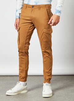 Buy Cargo Pocket Pants Brown in UAE