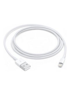 Buy Lightning Cable 1M USB Charge Sync For IPhone Or IPad White in Egypt