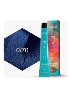 Buy Collage Mix Tones Permanent Hair Colour Blue 60ml in Saudi Arabia