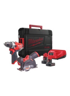 Buy 5-Piece 12V Cordless Combo Tool Kit, M12FPP2F-402X Multicolor in UAE