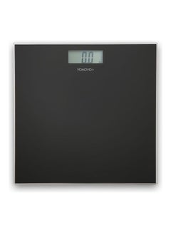 Buy Square Digital Scale Black 33.5 x 4.5 x 33cm in Saudi Arabia