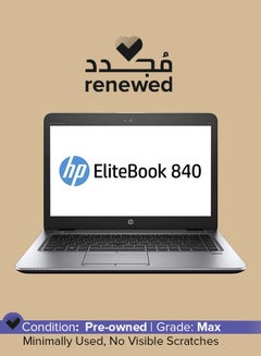 Buy Renewed - Elitebook 840 G3 Laptop With 14-Inch Display,Intel Core i5 Processor/6th Gen/8GB RAM/256GB SSD/64MB Intel HD Graphics 520 English Silver in UAE
