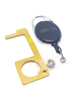 Buy Retractable Keychain  With Key Multicolour in UAE