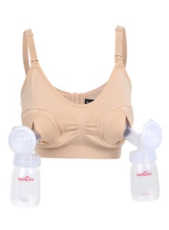 Buy Pumping / Nursing Bra, Medium - Beige in UAE