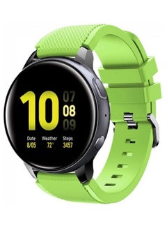 Buy Replacement Band For Samsung Galaxy Watch 4/Galaxy 4 Classic Green in UAE