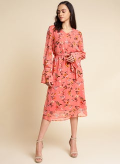 Buy Casual Basic Dress Multicolour in UAE