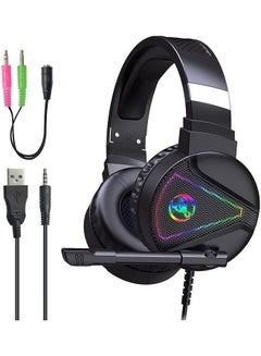 Buy Over Ear Gaming Headset With Mic in UAE