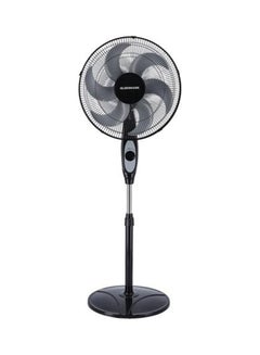 Buy Plastic Stand Fan 3 Speeds With Timer 75.0 W OMF1794 Black in UAE