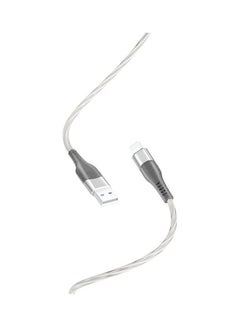 Buy Cable Nb158 Usb-Lightning 1,0 M 2,4A Grey in Egypt