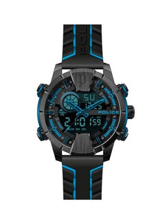 Buy Men's TARONGA Round Shape Silicone Strap Analog Wrist Watch 46 mm - Black - PEWJP2110202 in UAE