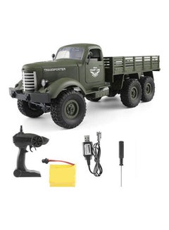 Buy Toy Car Transporter Off- Road Military Truck Green in Egypt