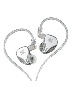 Buy Array Type Three-Unit Dynamic In Ear Wired Headphone No Mic Silver in UAE