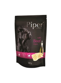 Buy Dog Food With Beef Tripes Fuchia 500grams in UAE