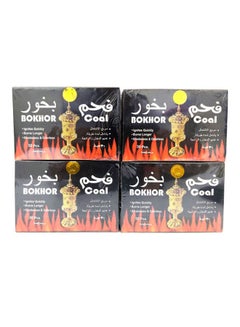 Buy 30-Piece Charcoal Torch Coal, Pack Of 4 Black in UAE