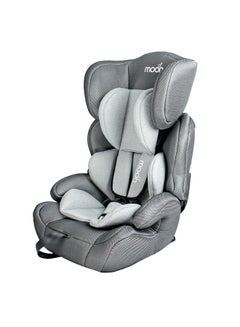 Buy Lofty Baby Car seat  Group(1,2,3)-Black + Grey dots in UAE