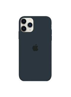 Buy Silicone Cover Case for iphone 12 Pro Max Midnight Blue in Saudi Arabia