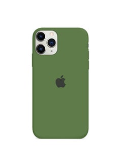 Buy Silicone Cover Case for iphone 12 Pro Max Green in Saudi Arabia