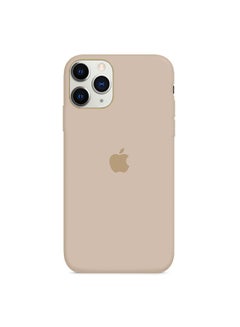 Buy Silicone Cover Case for iphone 12 Pro Max Pink Sand in UAE