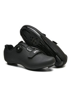 Buy Cycling Shoes Road Bike for Men and Women Black Size 42 33.00x12.00x21.50cm in Saudi Arabia