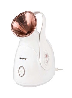 Buy Facial Steamer One Touch Operation 280W, GFS63041, Rapid Mist In 50sec, Noise Less Operation, Steamer For Pores With Warm Mist Humidifier Atomizer And Sauna Inhaler white/ Rose Gold 35cm in UAE
