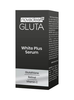 Buy Gluta White Plus Serum Black 30ml in UAE