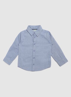 Buy Casual Stylish Shirt Blue in UAE