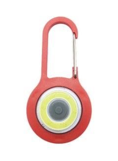 Buy 3-Piece Mini Carabiner COB Flashlight Outdoor Portable Keychain in UAE