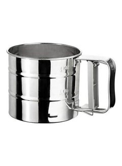 اشتري Idealisk Flour Sifter, Stainless Steel فضي ‎16 x 12.4 x 9.2سم في مصر