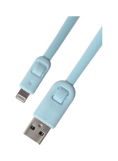 Buy Data Flat Cable Lightning Light Blue in Egypt