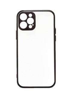 اشتري New Beauty Series Hard Transperant Back Cover For iPhone 12 Pro Black في مصر