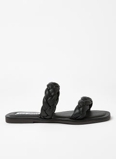 Buy Alonna Flat Sandals Black in Saudi Arabia