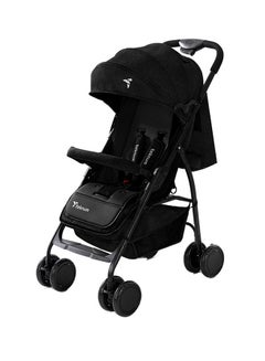 Buy Trip Plus Stroller Extra Wide Stylish Canopy - Black in Saudi Arabia