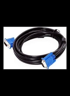 Buy 5-Meter Male VGA Cable Black in Saudi Arabia