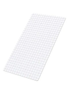 Buy Non Slip Shower Mat White 78 x 35cm in UAE