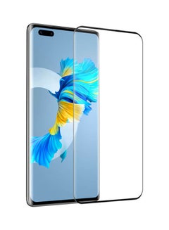 Buy 5D Curved Screen Protector with Full Glue For Huawei Mate 40 Pro Clear in Saudi Arabia