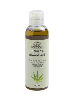 Buy Hemp Oil For Face Body And Hair 100ml in Saudi Arabia