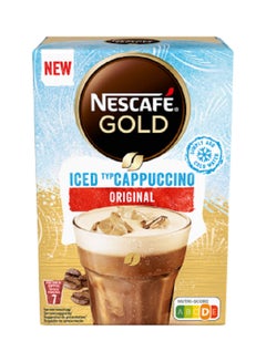 Buy Gold Iced Cappuccino Original Sachet 108.51grams Pack of 7 in UAE