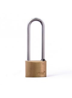 اشتري Pad Lock Long Shackle Gold/Silver 30مم في الامارات