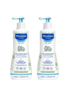 Buy Pack Of 2 Gentle Baby Cleansing Gel, 500ml in Saudi Arabia