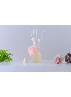 Buy Vanilla Musk Reed Diffuser Pink/White 120ml in UAE