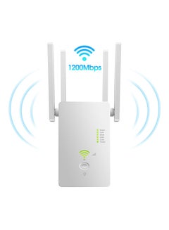 Buy Wireless WiFi Repeater US Pulg White in Saudi Arabia