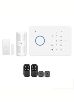 Buy Touch Alarm System GSM/SMS RFID [Home & Office Smart Security System] [Home & Office Protection] Easy Install [Around the Clock Security] - [App Controlled Devices iOS or Android] White/Black in UAE
