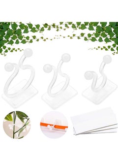 Buy 120-Piece Plant Climbing Wall Fixture Clips Set White 20x13x5cm in UAE