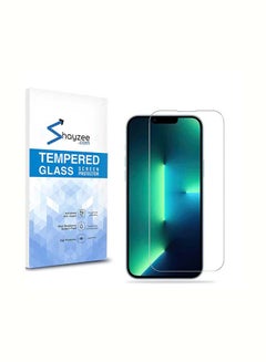 Buy Tempered Glass Screen Protector For iPhone 13/13 Pro 6.1 Inch Clear in UAE