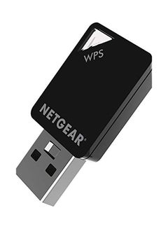 اشتري AC600 Wi-Fi USB 2.0 Mini Adapter for Desktop PC (A6100-10000S) Black في الامارات