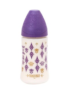 Buy Premium Couture Feeding Bottle For Newborn Lilac 270ML in UAE
